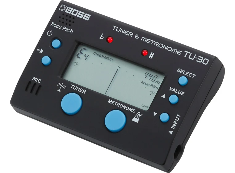 Boss TU-30 Tuner & Metronome 